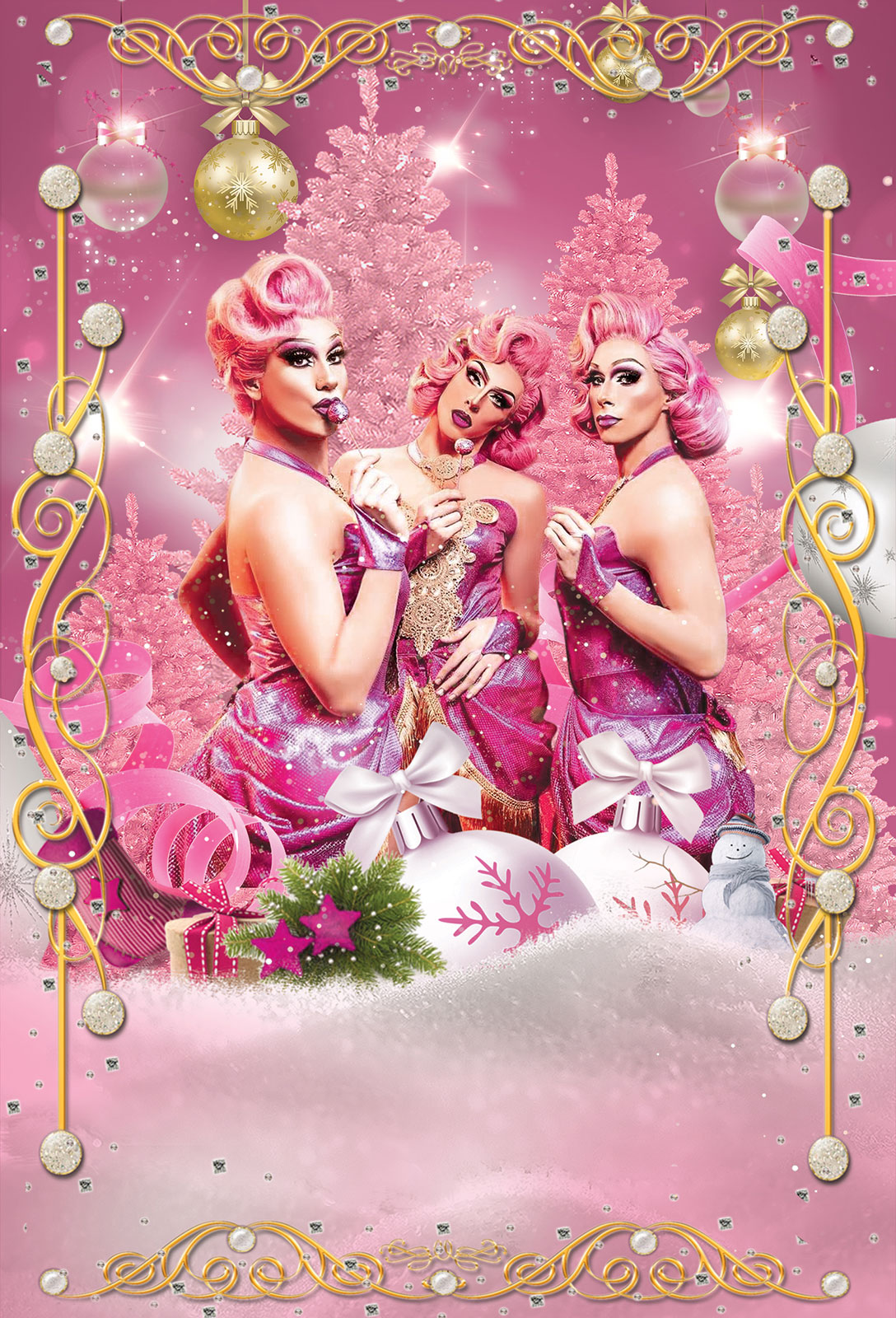 The Globe Girls Christmas entertainment
