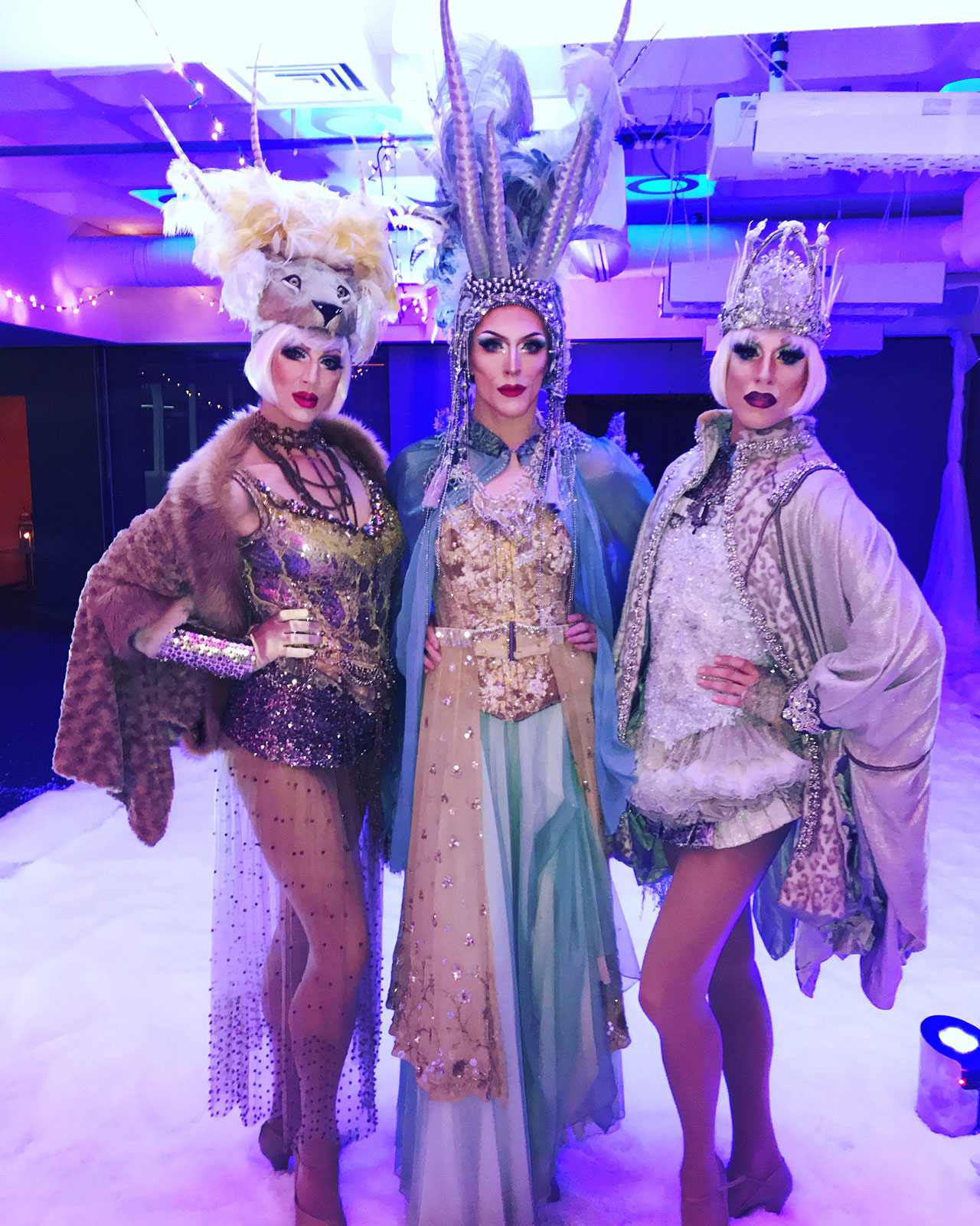 The Globe Girls Narnia event entertainers