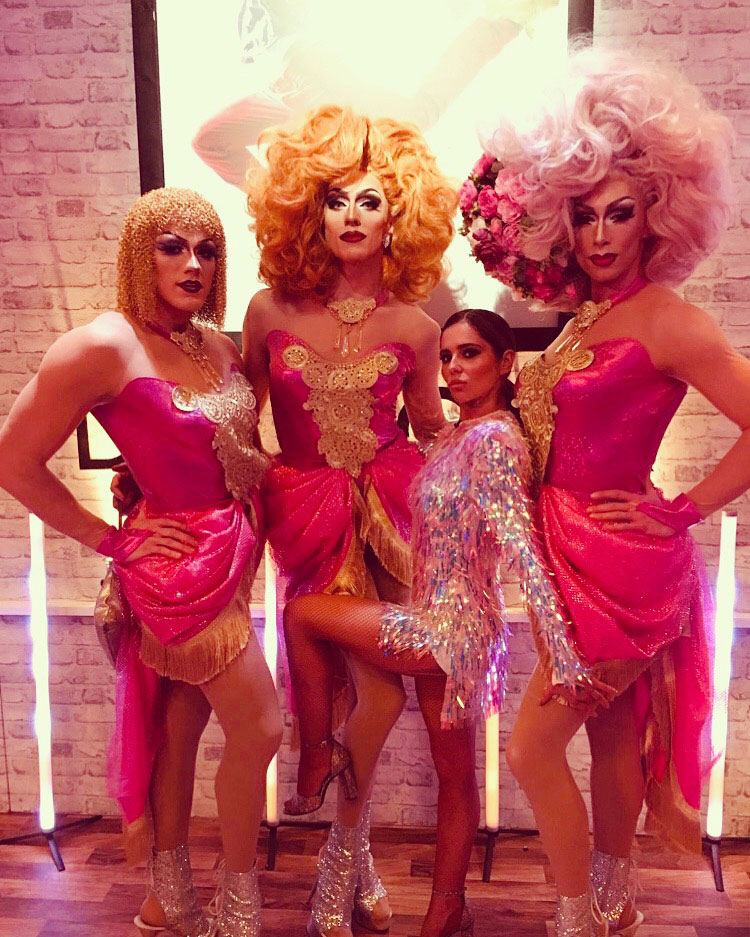 The Globe Girls with Cheryl